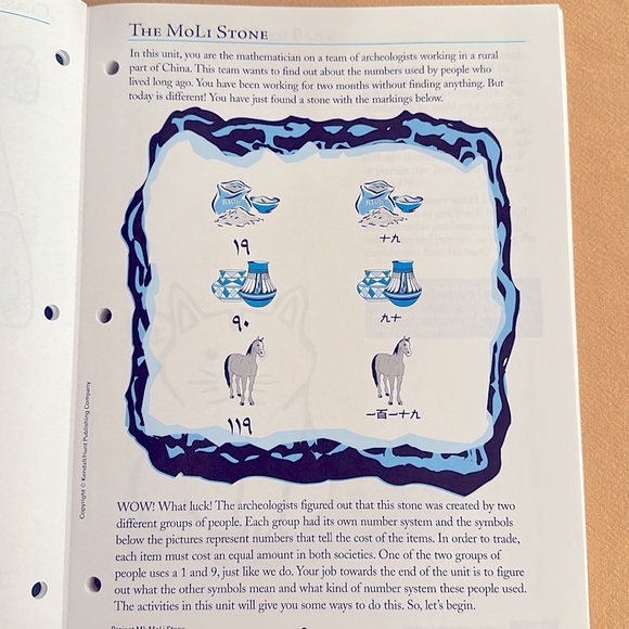 Unraveling the Mystery of the Moli Stone: Place Value and Numeration Level 3 - Picture 6 of 6